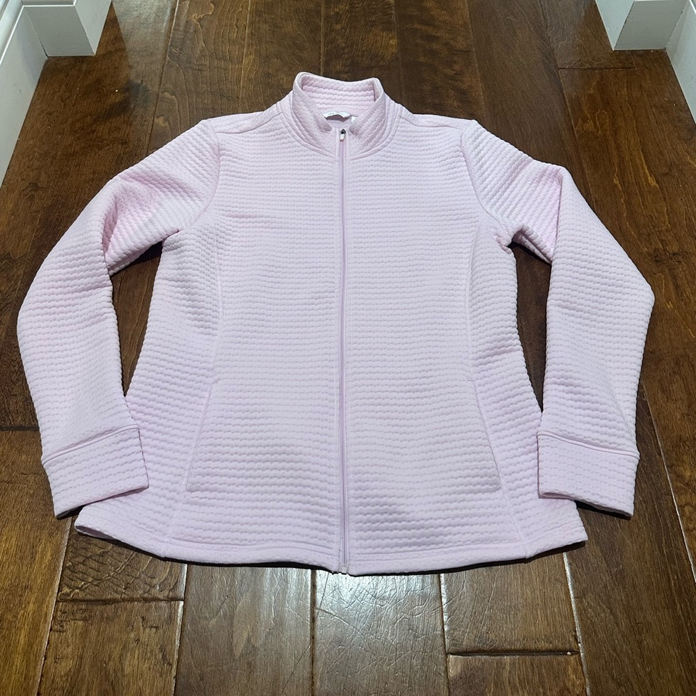 Lady hagen Embossed Zip Up Jacket